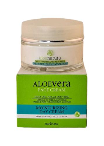 Crème de jour à l'Aloe Vera ALOENATURA 50 ml