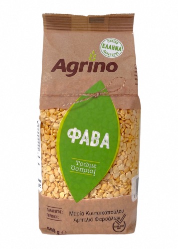 Fava - Fèves de Farsala 'Pois cassés' AGRINO 500 g