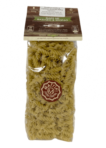 Fusilli au basilic & l'ail frais du jardin grec MAGGIRI 400 g