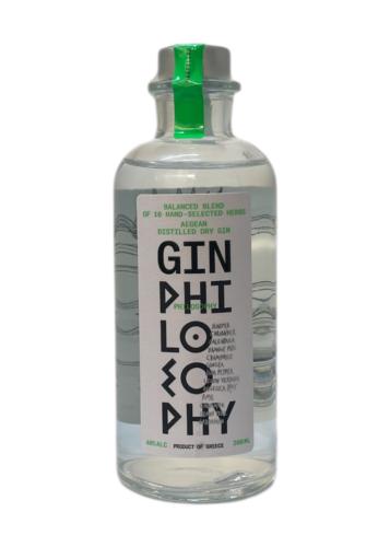 Gin grec artisanal PHILOSOPHY GIN 40% EVA DISTILLERY vol 200 ml