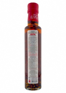 Huile d’olive vierge extra infusée aux piments CRETAN MILL 250 ml