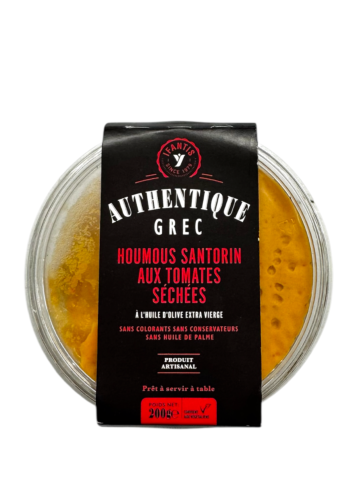 Tartinade Houmous Santorin aux tomates séchées AUTHENTIQUE GREC BY IFANTIS 200 g