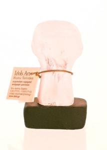 Tête figurine cycladique fait main IDOLS ART 17 cm