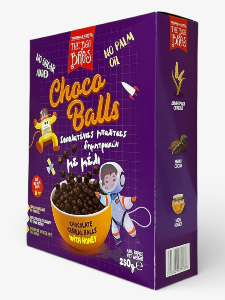 Céréales croustillantes au chocolat et miel THE BEE BROS 250 g