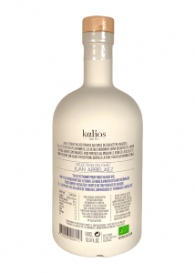 Huile d'olive BIO KALIOS Chef Juan Arbelaez Récolte début de saison 500 ml