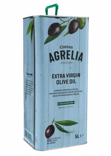 Huile d'olive AGRELIA extra vierge de Crète CRETAN MILL  5 l