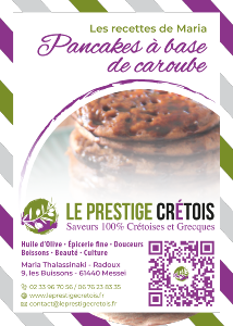 Fiche recette  tlcharger - Pancake  la caroube