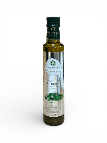 Huile d’olive vierge extra infusée à l'origan SAVOUIDAKIS 250 ml