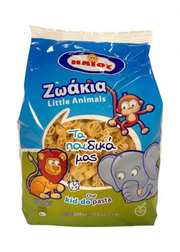Pâtes en forme d'animaux HELIOS 500 g