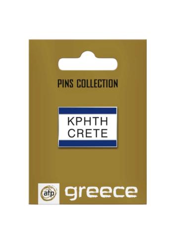 Pin’s panneau crétois KRHTH "CRETE" ATP