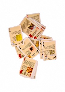 Jeux de cartes avec des recettes grecques - 52 recettes traditionnelles
