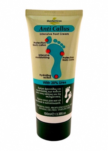 Crème Pieds Anti-Callosites HERBOLIVE 100 ml