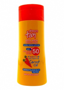 Lotion Protection Carrot SPF50+ DREAM TAN Pharm'Aid 200 ml