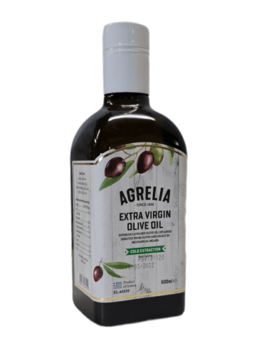 Huile d'olive vierge extra AGRELIA en bouteille 500 ml