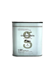 Huile d'olive vierge extra AOP SITIA LASITHIOU de Crète GOLDEN CRETA SAVOUIDAKIS en bidon 500 ml