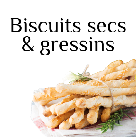 Biscuits secs - Gressins