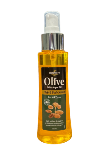 Sérum corps et cheveux à l'huile d'olive BIO HERBOLIVE 100ml