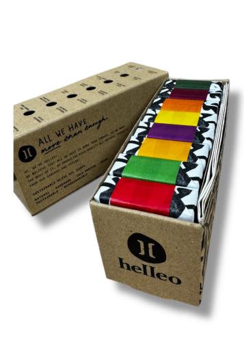 Coffret ECOSYSTEM de 8 savons aux parfums naturels HELLEO 8 X 30 g