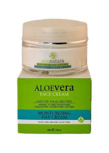 Crme de jour  l'Aloe Vera ALOENATURA 50 ml