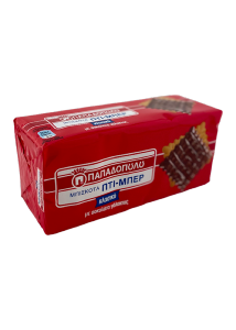 Biscuits petit-beurre enrobés au chocolat au lait PAPADOPOULOU 200 g