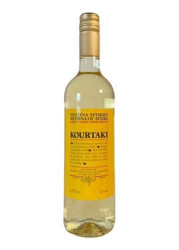 Retsina grecque KOURTAKI vol 12% 750 ml