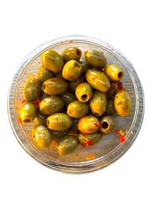 Olives vertes dénoyautées à l'andalouse AUTHENTIQUE GREC BY IFANTIS 150 g