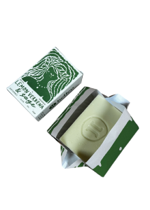Savon  l'huile d'olive, verveine citronne et sauge HELLEO 125 g
