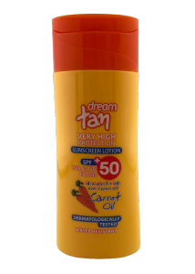 Lotion Protection Carrot SPF50+ DREAM TAN Pharm'Aid 200 ml