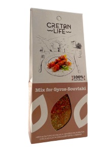 Mélange d’épices pour Gyros et Kebab Grec CRETAN LIFE 50 g