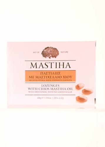 Pastilles à l'huile de mastic de l'île de Chios MASTIHA 20X2,2 gr