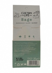 Tisane de Crète - La Sauge CRETAN LIFE 20 g