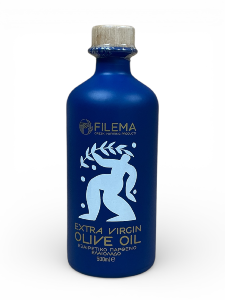 Huile d’olive vierge extra de Crète FILEMA bouteille céramique 500 ml