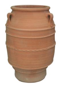 Jarre Knossos en terre cuite artisanale de Crète KRITIKA CERAMICA modèle 70 cmX50 cm