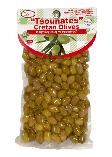 Olives de Crète Variété Tsounati ELLI  200 g