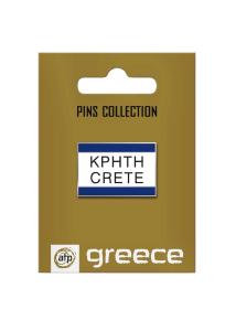 Pin’s panneau crétois KRHTH "CRETE" ATP