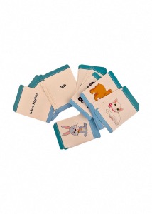 Cartes d'apprentissage LES ANIMAUX 52 cartes