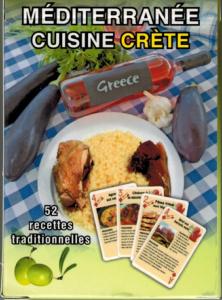 Jeux de cartes avec des recettes grecques - 52 recettes traditionnelles