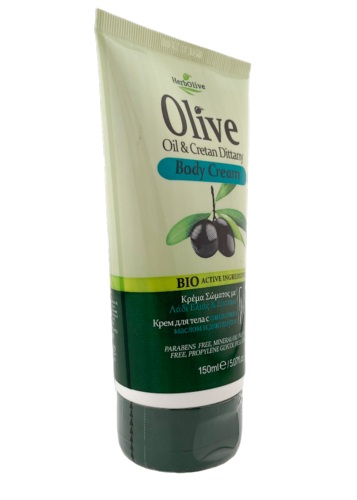 Crème corps à l'huile d'olive & Dictame HERBOLIVE 150 ml