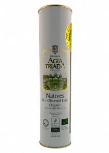 Huile d'olive vierge extra de Crète BIO - Monastère AGIA TRIADA 750 ml