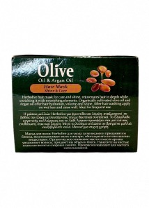 Masque de cheveux à l'huile d'olive et à l'huile d'argan 250 ml