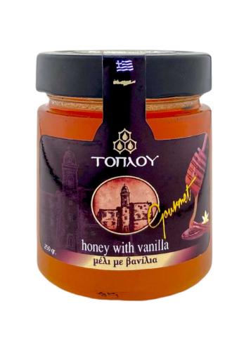 Miel de thym Toplou  parfumé à la vanille 250 g