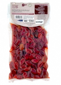 Olives de Kalamata noires naturelles en sous vide ELLIE 500 g