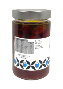 Olives de Kalamata noires naturelles en bocal ELLIE 190 g net