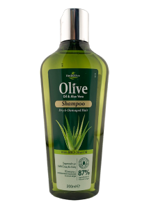 Shampooing à l'huile d'olive et à l' aloe vera pour cheveux secs HERBOLIVE 200 ml