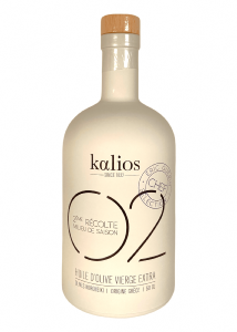 Huile d’olive KALIOS 02 Chef  Eric Guérin Récolte milieu de saison 500 ml