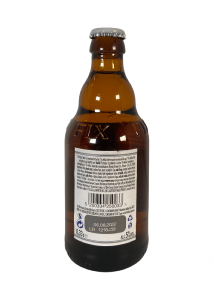 Bière grecque FIX 5% alcool en bouteille 330 ml