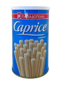 Gaufrettes CAPRICE fourres  la vanille PAPADOPOULOU 250 g