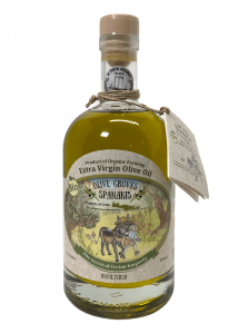  Huile d'olive extra vierge biologique 0.3 acidité SPANAKIS 500 ml