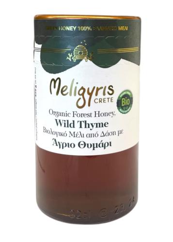 Miel au thym et Plantes BIO grec MELIGYRIS 450 g