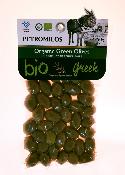 Olives grecques vertes BIO en sous vide PETROMILOS 250 g
